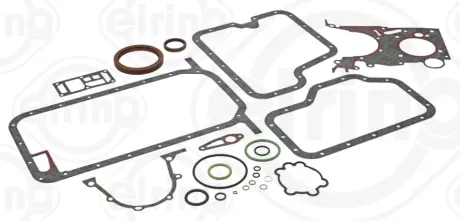 Комплект прокладок блок-картер двигуна BMW M40B16 87-91 ELRING 817430