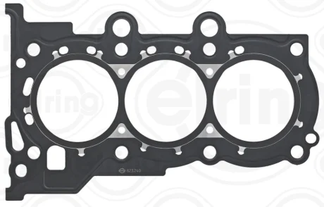 Прокладка, головка блоку циліндрів HYUNDAI 1,0 12V B3LA/F3LA/G3LA -18 (вир-во Elring) ELRING 823240