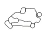 Прокладка корпуса масляного фильтра VAG 2,0 TFSI AXW/BLR/BLX/BLY/BVX -10 (пр-во Elring) ELRING 897.960 (фото 1)