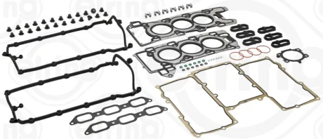 Комплект прокладок двигуна (верх) Лів/Прав JAGUAR F-PACE, F-TYPE, XE, XF I, XF II, XF SPORTBRAKE, XJ LAND ROVER DISCOVERY IV, DISCOVERY V, RANGE ROVER IV, RANGE ROVER SPORT II 3.0 03.12- ELRING 995630
