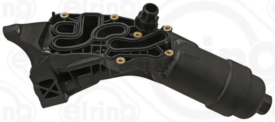 Корпус фільтра масляного (з радіатором) BMW 2 (F22/F87)/X3 (G01/F97)/X5 (F15/F85) 15- (B48/B38/B46) ELRING B34630 (фото 1)