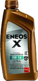 Олива моторна 0W-16 X ULTRA API SN/SN Plus, ILSAC GF-6B, 1л, синт. ENEOS EU0020401N
