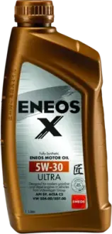 Олива моторна 5W-30 X ULTRA API SP/SN Plus, ACEA C3, VW 504.00/507.00, 1л, синт. ENEOS EU0025401N