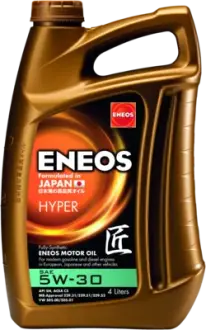 Олива моторна 5W-30 HYPER API SN, ACEA C3, GM Dexos 2, 4л, синт. ENEOS EU0030301N