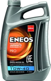 Олива моторна 10W-40 PRO API SL/CF, ACEA A3/B4, 4л, н/синт. ENEOS EU0040301N