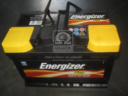 Аккумулятор 74Ah-12v Energizer Plus (278х175х190), R,EN680 ENERGIZER 574104068