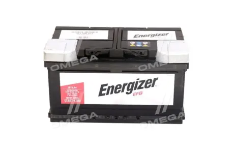 Аккумулятор 75Ah-12v EFB (315х175х175),R,EN730 ENERGIZER 575500073