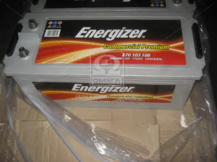 Аккумулятор 170Ah-12v Energizer CP (513х223х223), полярность обратная (3),EN1000 ENERGIZER 670103100