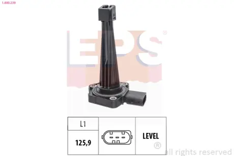 LAND ROVER Датчик рівня масла в двигуні DISCOVERY 3.0 13-, RANGE ROVER 4.4 10-, JAGUAR, ASTON MARTIN EPS 1800239