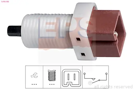 Brake light switch. Выключатель стоп сиганала EPS 1810192