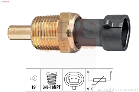 Датчик температури оливи Opel Vectra C 3.0 CDTi 05- EPS 1830129
