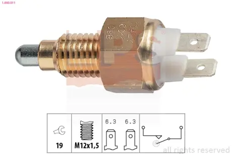 Reverse light switch. Выключатель фонаря заднего хода EPS 1860011