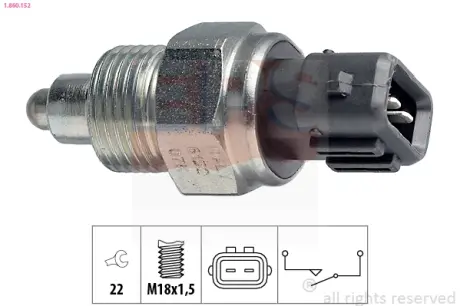 Reverse light switch. Выключатель фонаря заднего хода EPS 1860152
