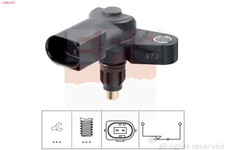 Reverse light switch. Выключатель фонаря заднего хода EPS 1860253