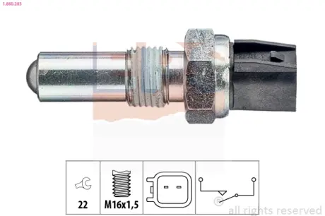 Reverse light switch. Выключатель фонаря заднего хода EPS 1860283