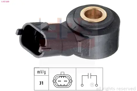 Ignition knock sensor. Датчик детонации EPS 1957009