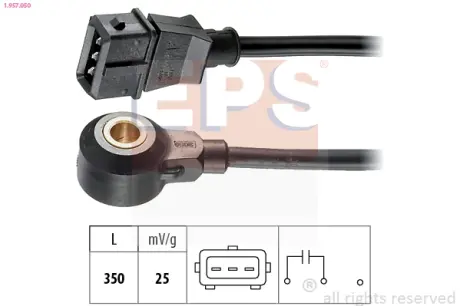 OPEL датчик детонації Astra F 1,8-2,0, Vectra B EPS 1957050