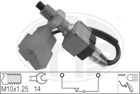 Brake light switch. Выключатель стоп сиганала ERA 330040