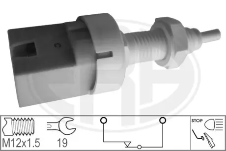Brake light switch. Выключатель стоп сиганала ERA 330048