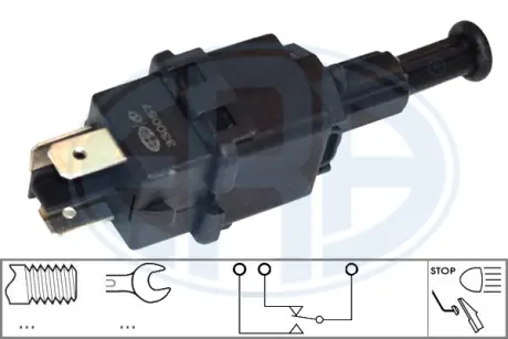 Brake light switch. Выключатель стоп сиганала ERA 330057