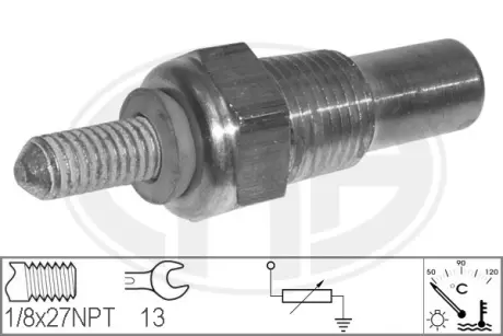 Coolant temperature sensor. Датчик температуры охлаждающей жидкости ERA 330091