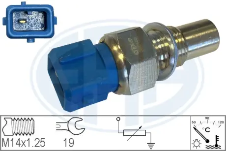 Coolant temperature sensor. Датчик температуры охлаждающей жидкости ERA 330109