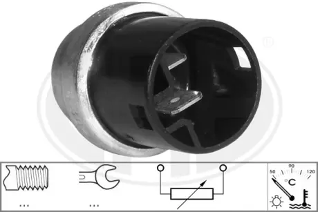 Coolant temperature sensor. Датчик температуры охлаждающей жидкости ERA 330114