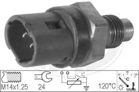 Coolant temperature sensor. Датчик температуры охлаждающей жидкости ERA 330146