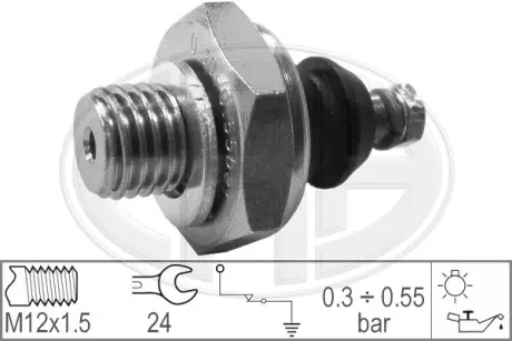 Oil pressure switch. Датчик давления масла ERA 330349