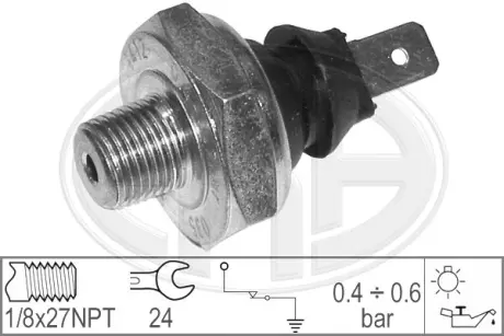 Oil pressure switch. Датчик давления масла ERA 330352
