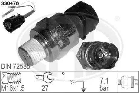 Pressure switch. Датчик давления ERA 330407