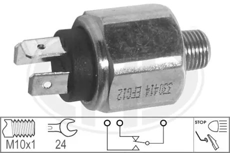 Brake light switch. Выключатель стоп сиганала ERA 330414