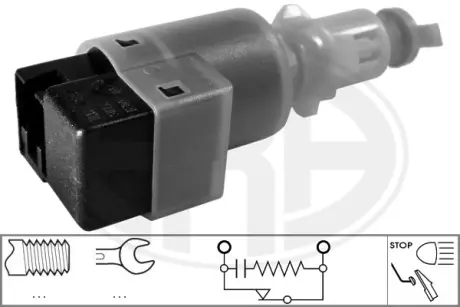 Brake light switch. Выключатель стоп сиганала ERA 330515
