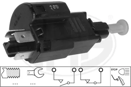 Brake light switch. Выключатель стоп сиганала ERA 330529