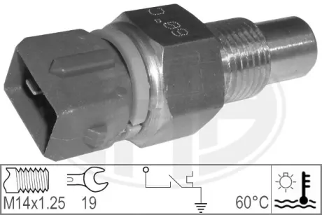 Coolant warning lamp temperature switch. Датчик сигнальной лампы охлаждающей жидкости ERA 330575