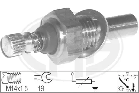 Coolant temperature sensor. Датчик температуры охлаждающей жидкости ERA 330771