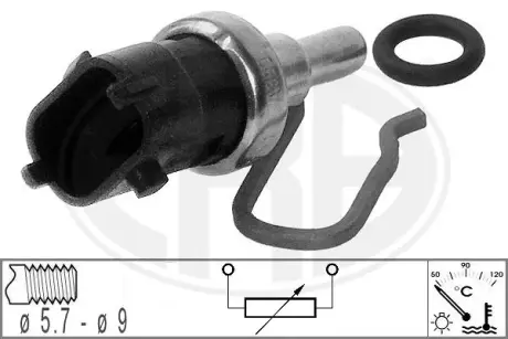 Coolant temperature sensor. Датчик температуры охлаждающей жидкости ERA 330777