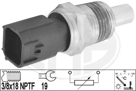 Coolant temperature sensor. Датчик температуры охлаждающей жидкости ERA 330869