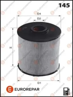 Фільтр паливний Ford Mondeo 2.0TDCi 07-15 EUROREPAR 1611658180