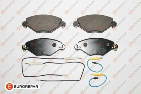 Гальмівні колодки пер. Citroen C5 01- (Bosch) EUROREPAR 1617257180