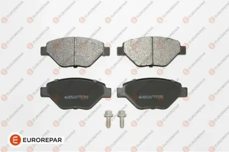Колодки гальмівні дискові (комплект 4 шт) EUROREPAR 1617269980