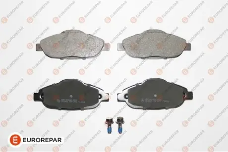 Колодки гальмівні передн (комплект) PSA від 3х років Eurorepar EUROREPAR 1617270080