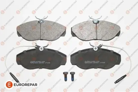 Колодки гальмівні дискові (комплект 4 шт) EUROREPAR 1617280480