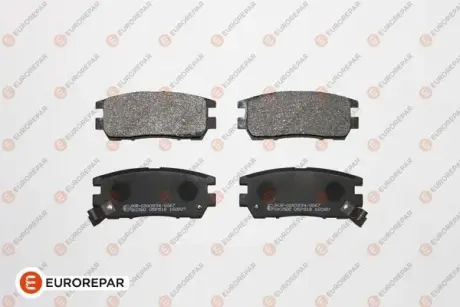 Колодки гальмівні дискові (комплект 4 шт) EUROREPAR 1617284480