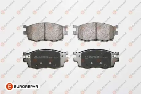 Гальмівні колодки пер. Hyundai Accent/Kia Rio 05- (mando) EUROREPAR 1617285580