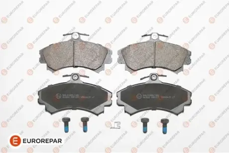Гальмівні колодки пер. Mitsubishi Colt/Smart ForFour 1.1-1.5 04- (TRW) EUROREPAR 1623053580