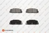 Гальмівні колодки зад. Mazda 6 02-13 (akebono) (13.5x39.3x107.8) EUROREPAR 1623065480 (фото 1)