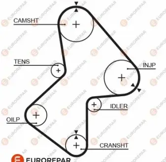 РЕМІНЬ ГРМ EUROREPAR 1633139780