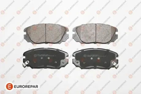 Колодки гальмівні дискові (комплект 4 шт) EUROREPAR 1639382880