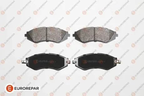 Гальмівні колодки пер. Lacetti/Nubira 97- (Akebomo) (143x52x17) EUROREPAR 1667813480